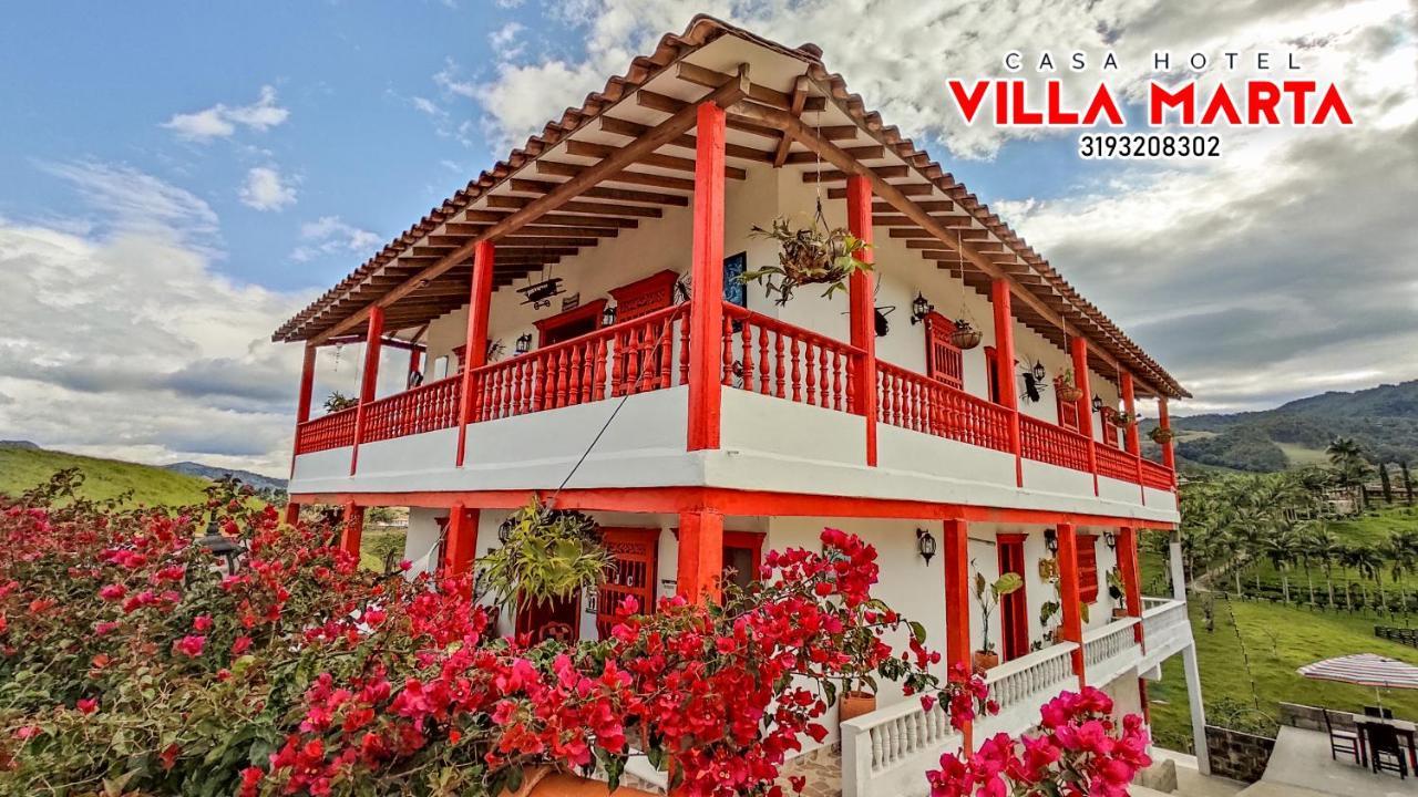 Casa Hotel Villa Marta Jericoc  Exterior photo