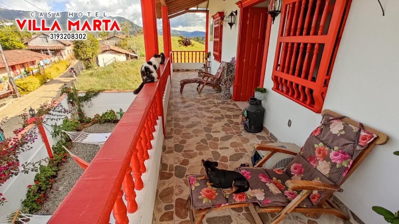 Casa Hotel Villa Marta Jericoc  Exterior photo