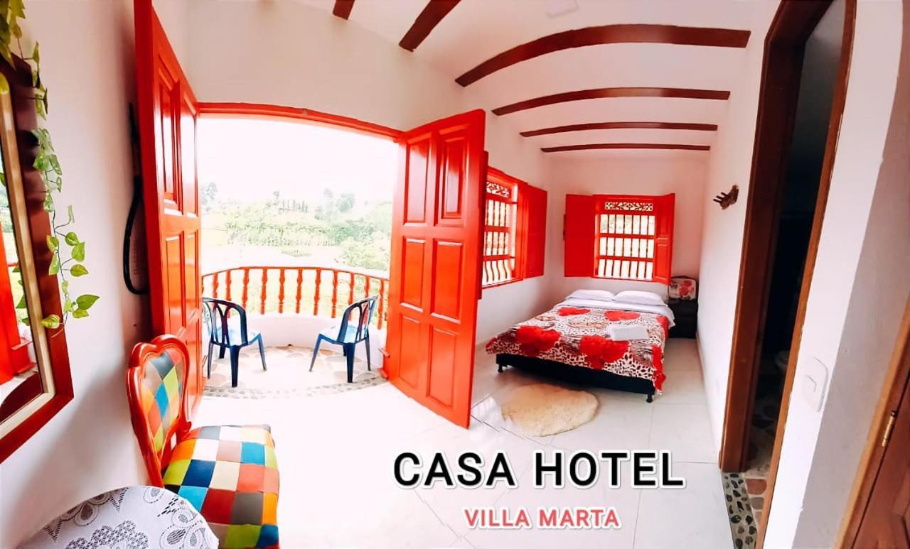 Casa Hotel Villa Marta Jericoc  Exterior photo
